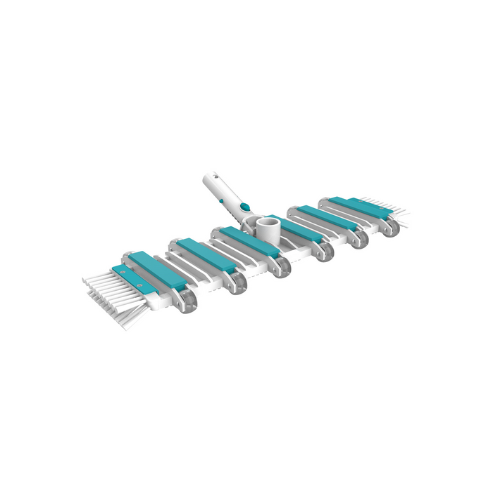 Balai rectangulaire 12 roues