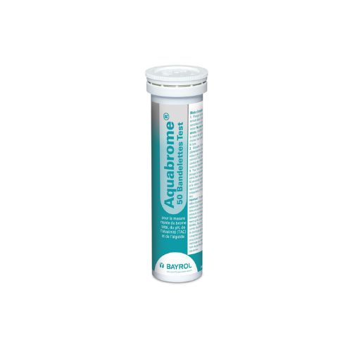 Aquabrome Quicktest 50 bandelettes